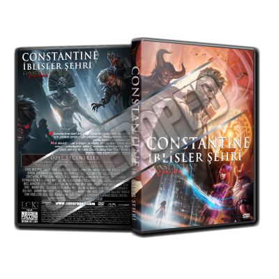 Constantine İblisler Şehri - 2018 Türkçe Dvd Cover Tasarımı